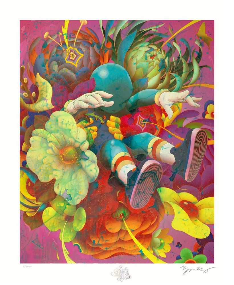 James Jean, ‘Bouquet II’, 20-09-2022, Print, Pigment print, Self-released, Numbered