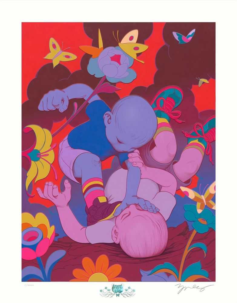 James Jean, ‘Brawl’, 24-05-2022, Print, Pigment print, Self-released, Numbered