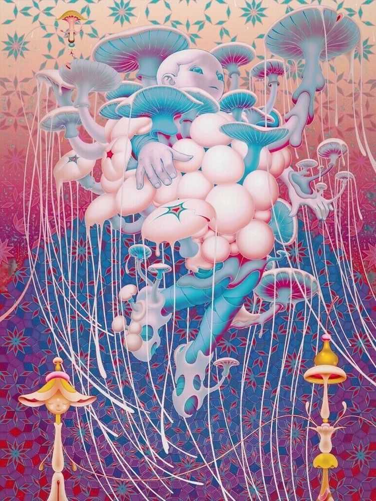 James Jean, ‘Champignon (BTS Seven Phases)’, 2021, Print, Pigment ink on 100% cotton rag paper, Self-released, Numbered