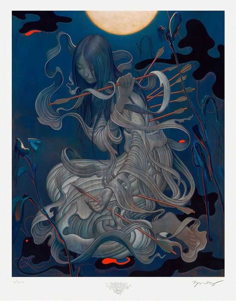 James Jean, ‘Change'e’, 15-09-2016, Print, Pigment print on archival 310gsm 100% cotton rag paper with archival pigment based ink, Self-released, Numbered