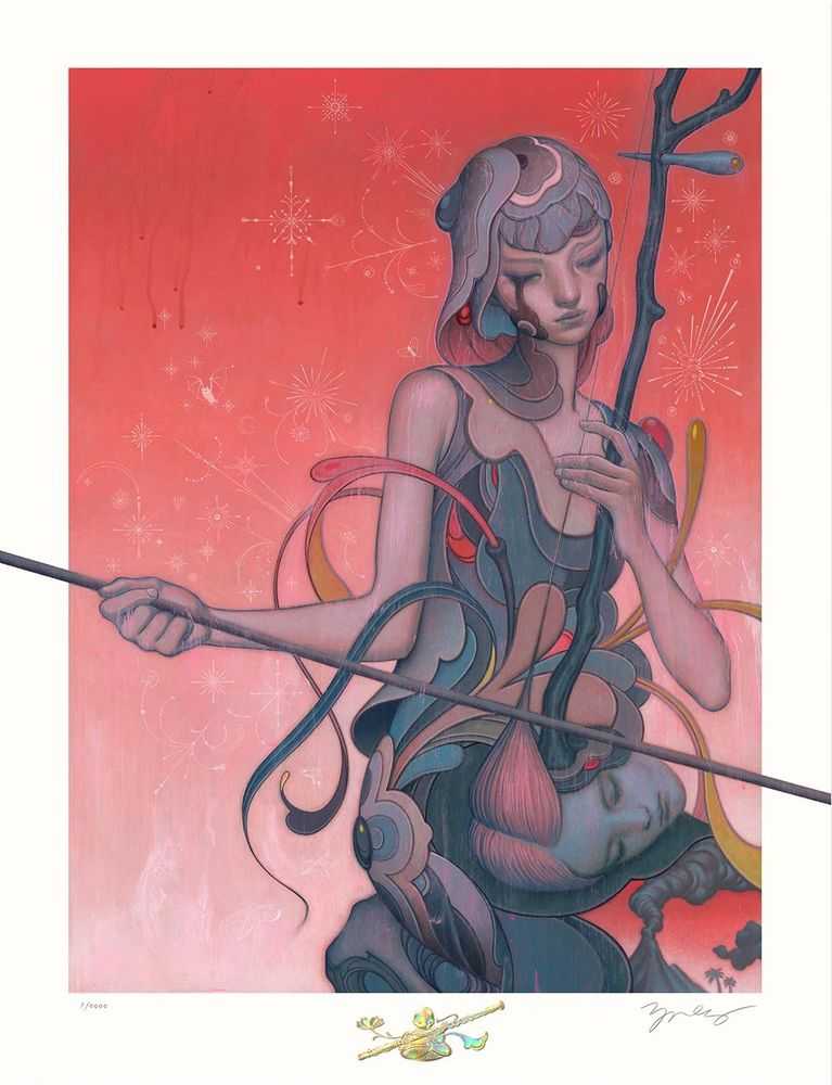 James Jean, ‘Erhu’, 06-09-2019, Print, Pigment print on archival 310gsm 100% cotton rag paper with archival pigment based ink, Self-released, Numbered