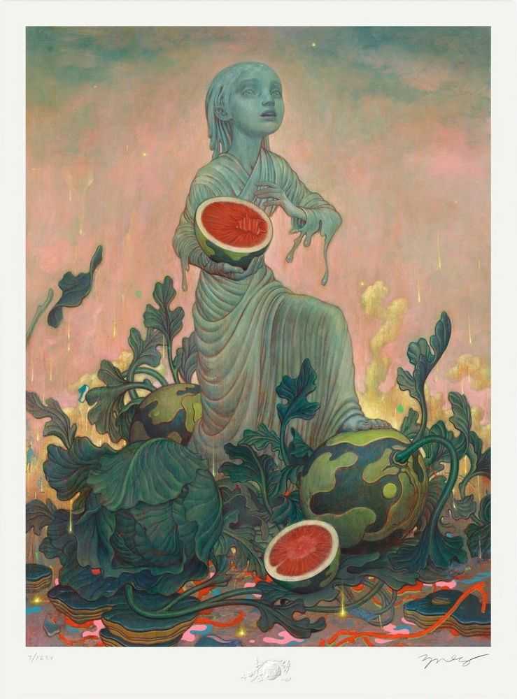 James Jean, ‘Melon’, 25-05-2016, Print, Pigment print on archival 310gsm 100% cotton rag paper with archival pigment based ink, Self-released, Numbered