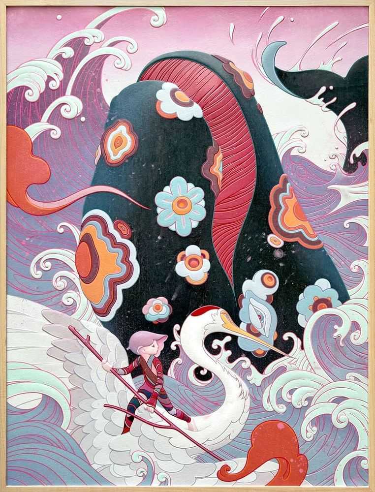 James Jean, ‘Santiago’, 2022, Print, Pigment, Self-released, Numbered, Framed