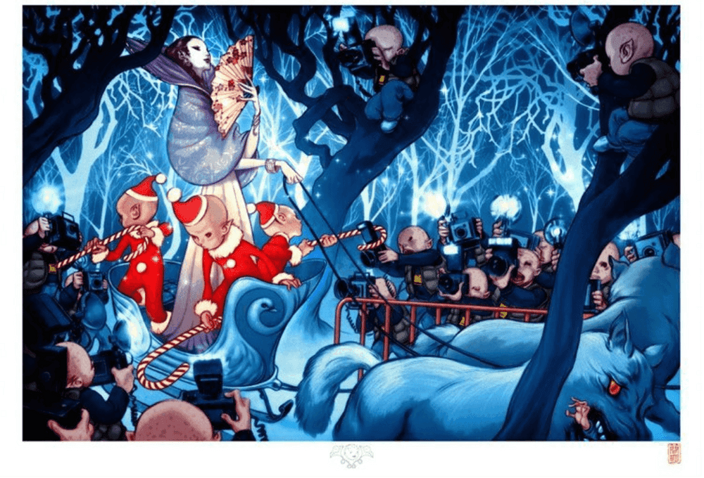 James Jean, ‘Snow Queen Fables’, 2018, Print, Digital Print, Self-released, 
