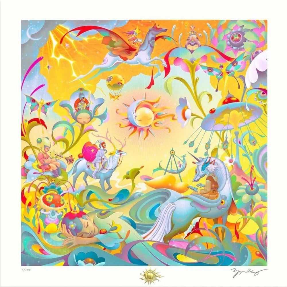 James Jean, ‘Summer Carnival of Dreams’, 2020, Print, Pigment print on archival 310gsm 100% cotton rag paper with archival pigment based ink, Self-released, Numbered