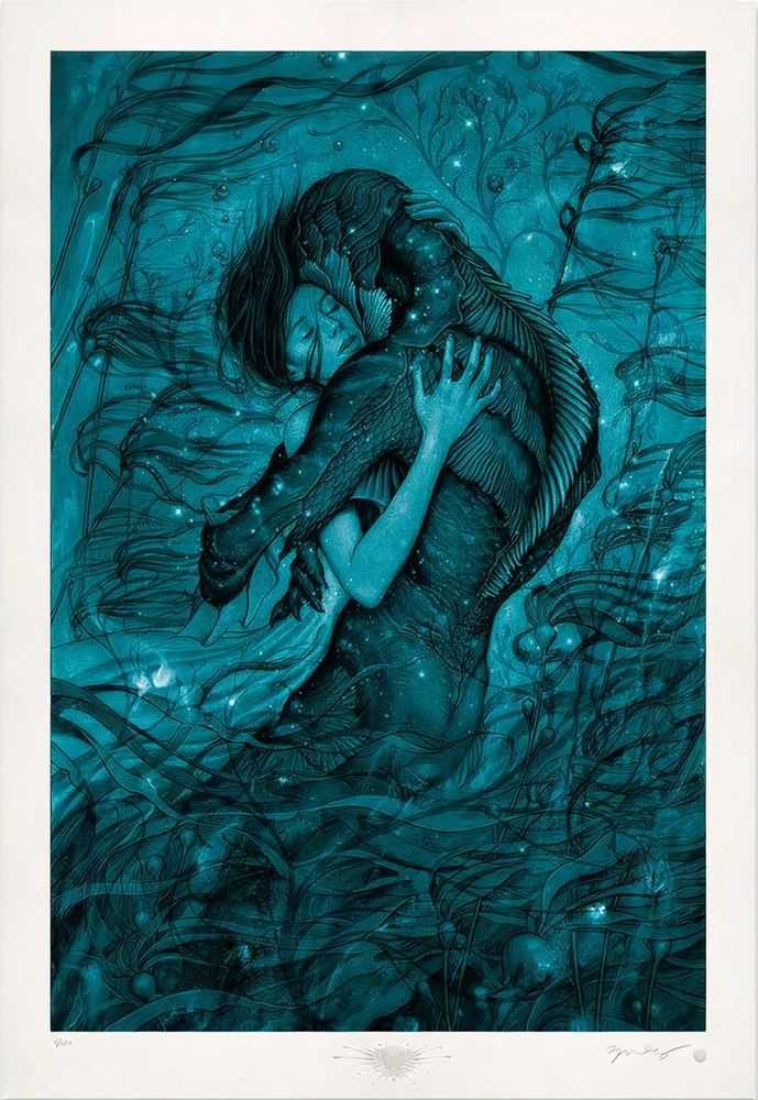 James Jean, ‘The Shape Of Water’, 30-01-2018, Print, Pigment print on archival 310gsm 100% cotton rag paper with archival pigment based ink, Self-released, Numbered