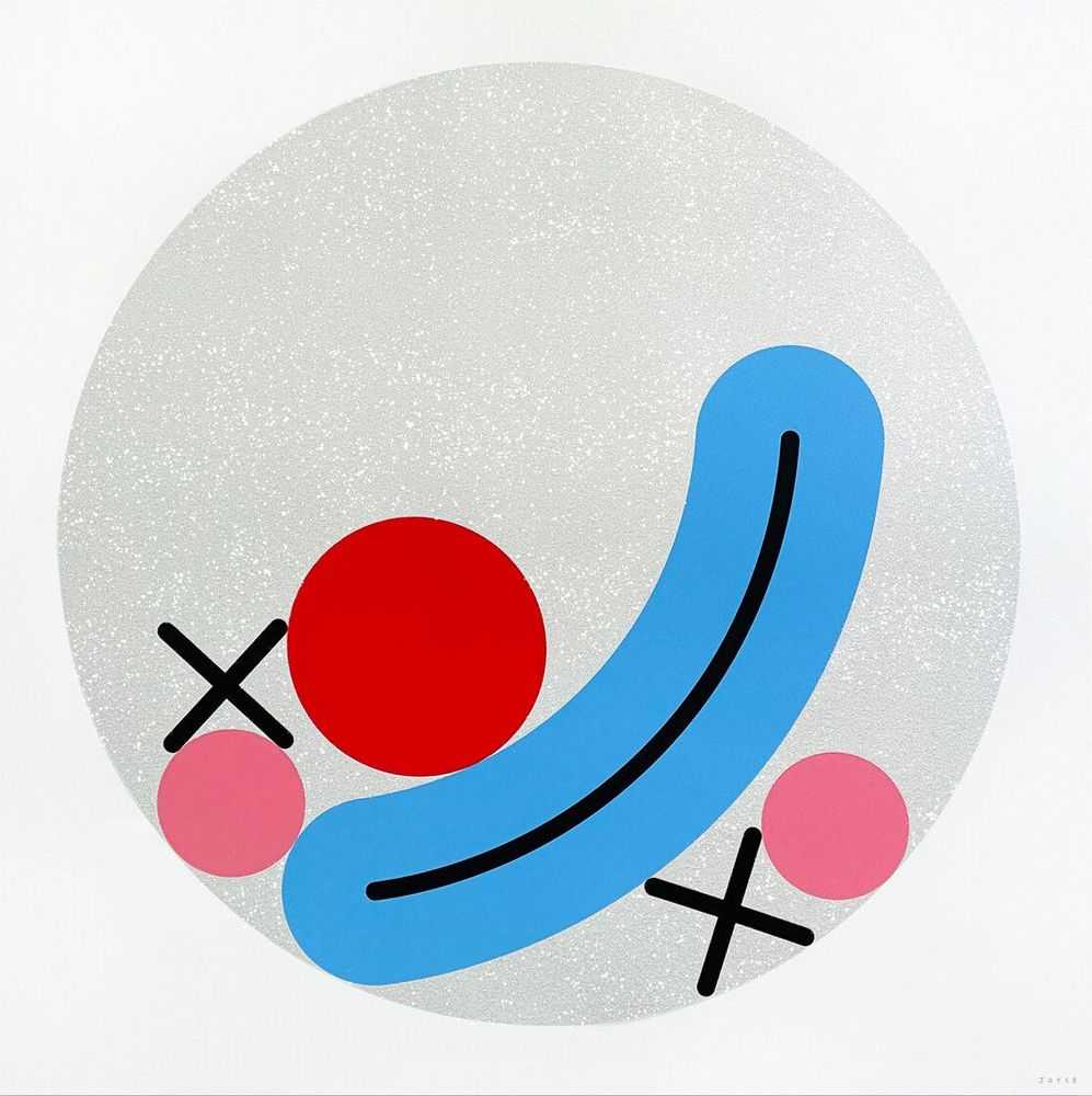 James Joyce, ‘Abandoning Reason (Silver Diamond Dust)’, 28-01-2021, Print, Silkscreen on Somerset Satin White 410gsm, Guy Hepner, Numbered, Framed