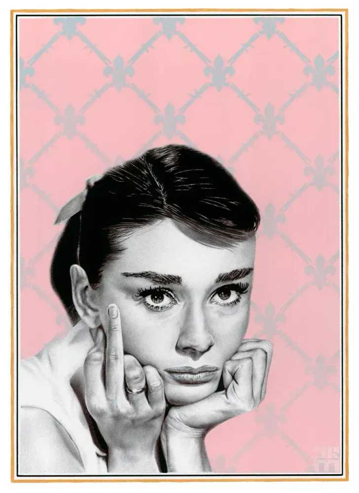 James Mylne, ‘Audrey Swears’, 2020, Print, Giclee print on 310gsm Hahnemühle Rag, Self released, Numbered