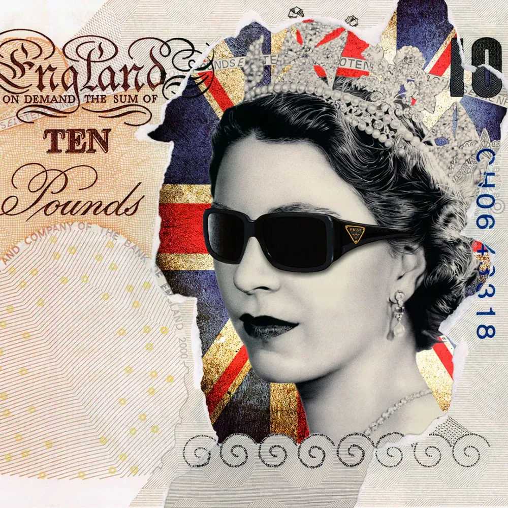 James Mylne, ‘£QE10, Jubilee 22’, 2023, Print, Pigment print on Hahnemühle Pearl 308gsm, Self released, Numbered
