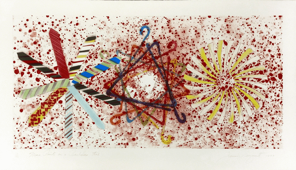 James Rosenquist, ‘More Points on a Bachelor’s Tie’, 1977, Print, ETCHING & AQUATINT, null, Numbered, Dated