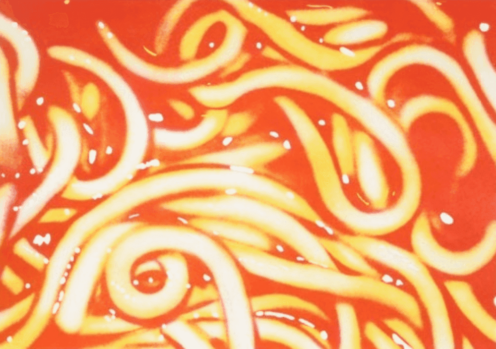 James Rosenquist, ‘Spaghetti’, 1970, Print, Color lithograph, Hollander Workshop, 