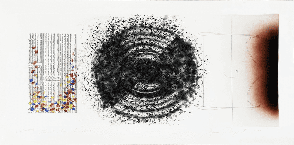 James Rosenquist, ‘Towel, Star, Sunglasses’, 1977, Print, Hand-colored etchings, null, Numbered