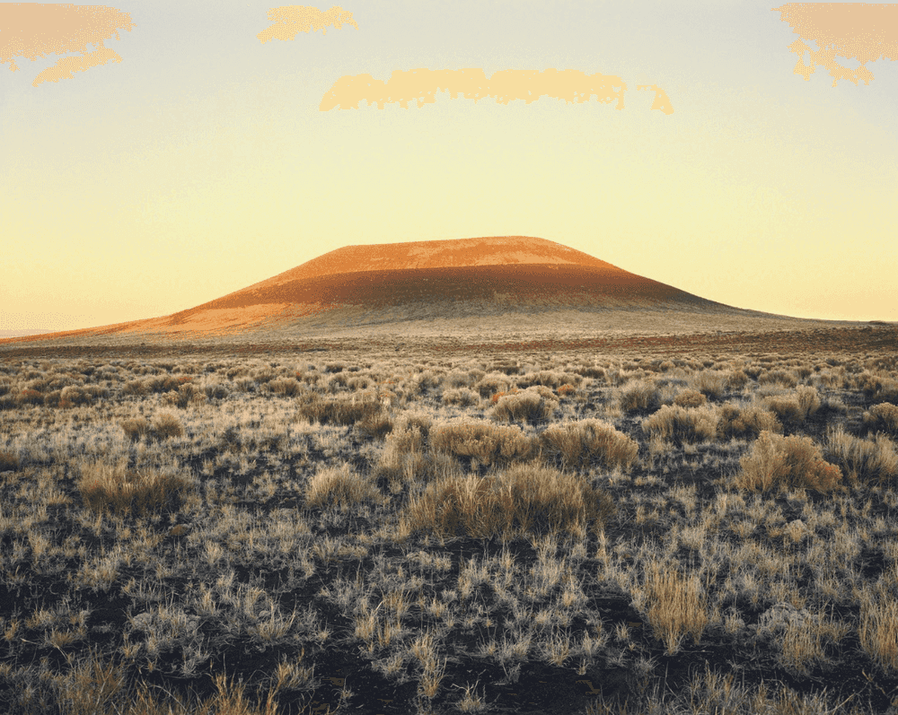 James Turrell, ‘Roden Crater at Sunset’, 2009, Print, Color Carbon Print, null, Numbered