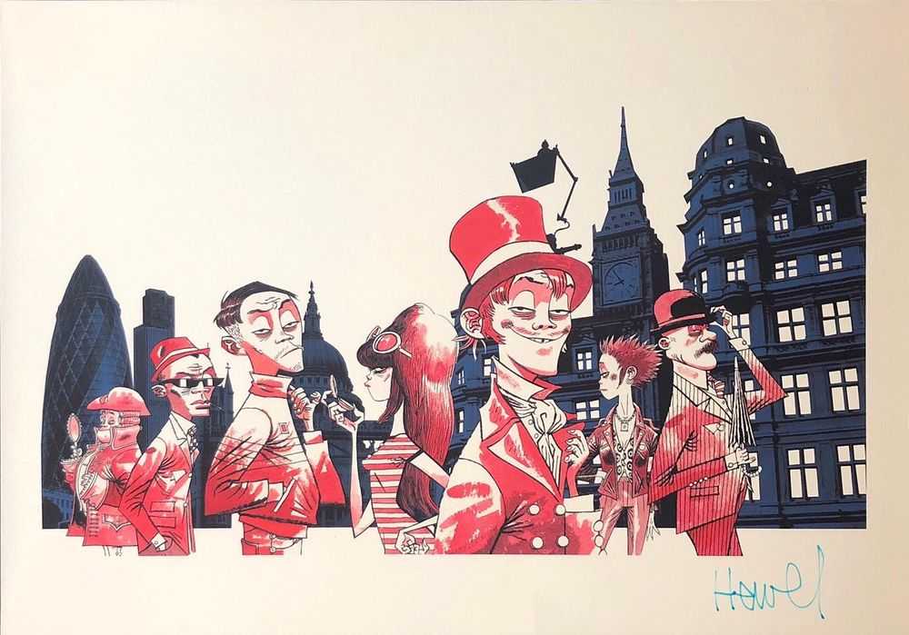Jamie Hewlett, ‘Absolut London’, 2012, Print, Fine art print, null, Numbered