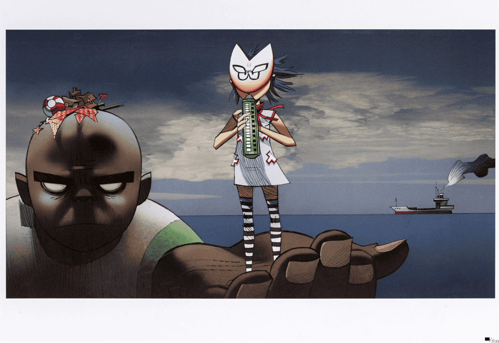 Jamie Hewlett, ‘Broken’, 2010, Print, Lithograph, Self-released, Numbered