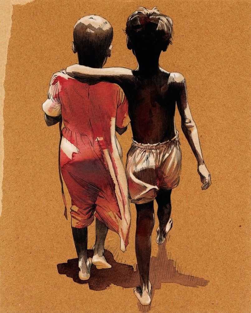 Jamie Hewlett, ‘Chums’, 21-10-2009, Print, Pigment print on colour paper, Oxfam, Numbered