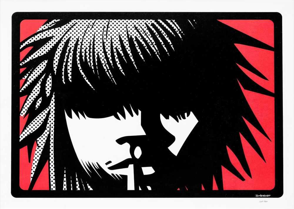 Jamie Hewlett, ‘Kid (Signed)’, 01-04-2003, Print, Screenprint on colour paper, Pictures On Walls, Numbered