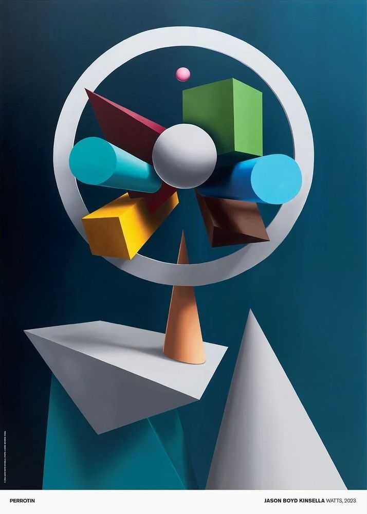 Jason Boyd Kinsella, ‘Watts, 2023 (Signed)’, 2023, Print, Offset Lithograph, Perrotin, 