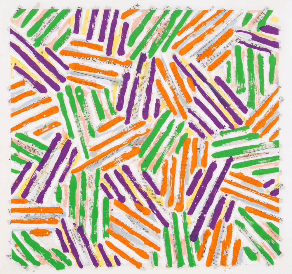 Jasper Johns, ‘Cross Hatch’, 1971, Print, Screenprint in colours, Brooke Alexander Gallery Inc., 