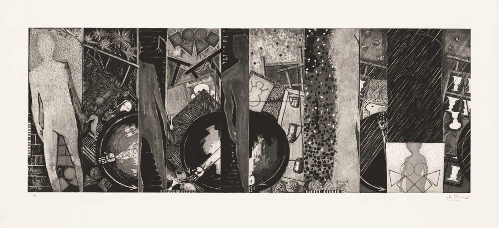 Jasper Johns, ‘The Season I’, 1989, Print, Intaglio, Universal Limited Art Editions, Inc., Numbered, Dated