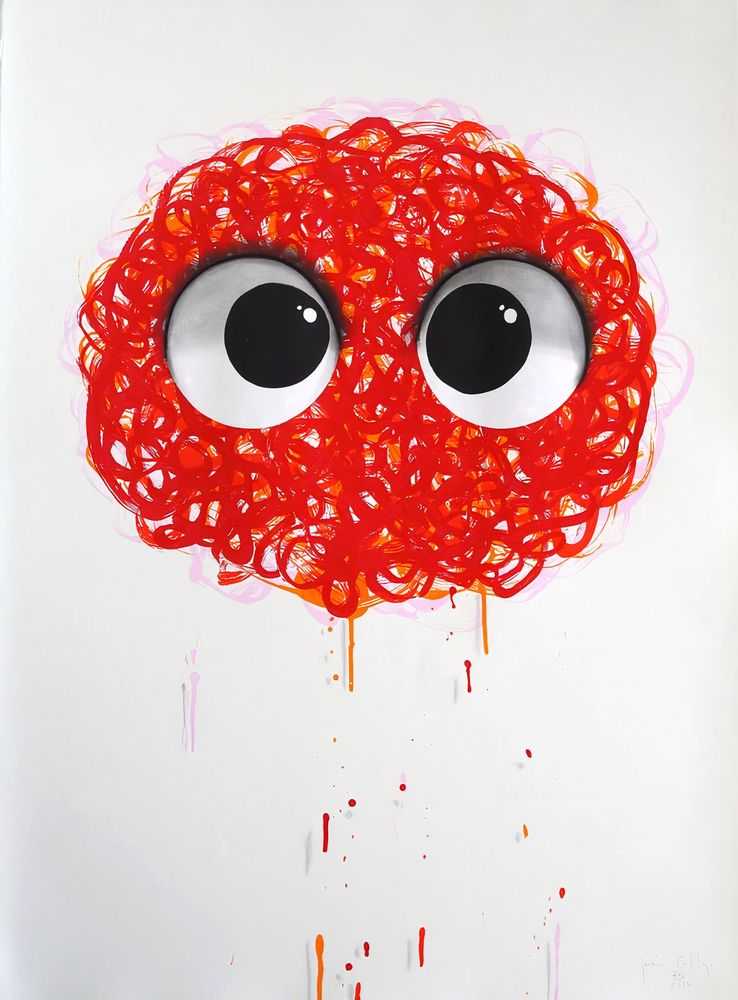 Javier Calleja, ‘Redhead’, 2014, Print, Screenprint art edition on Arches 88 / 300gsm, Self-released, Numbered, Handfinished