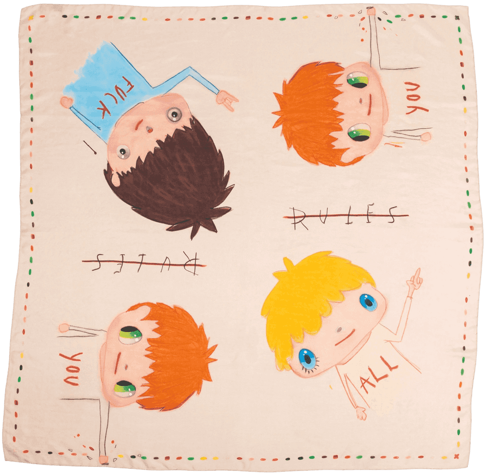 Javier Calleja, ‘Rules’, 2022, Collectible, Seda Habotai silk 8 mm, Dio Horia Gallery, 