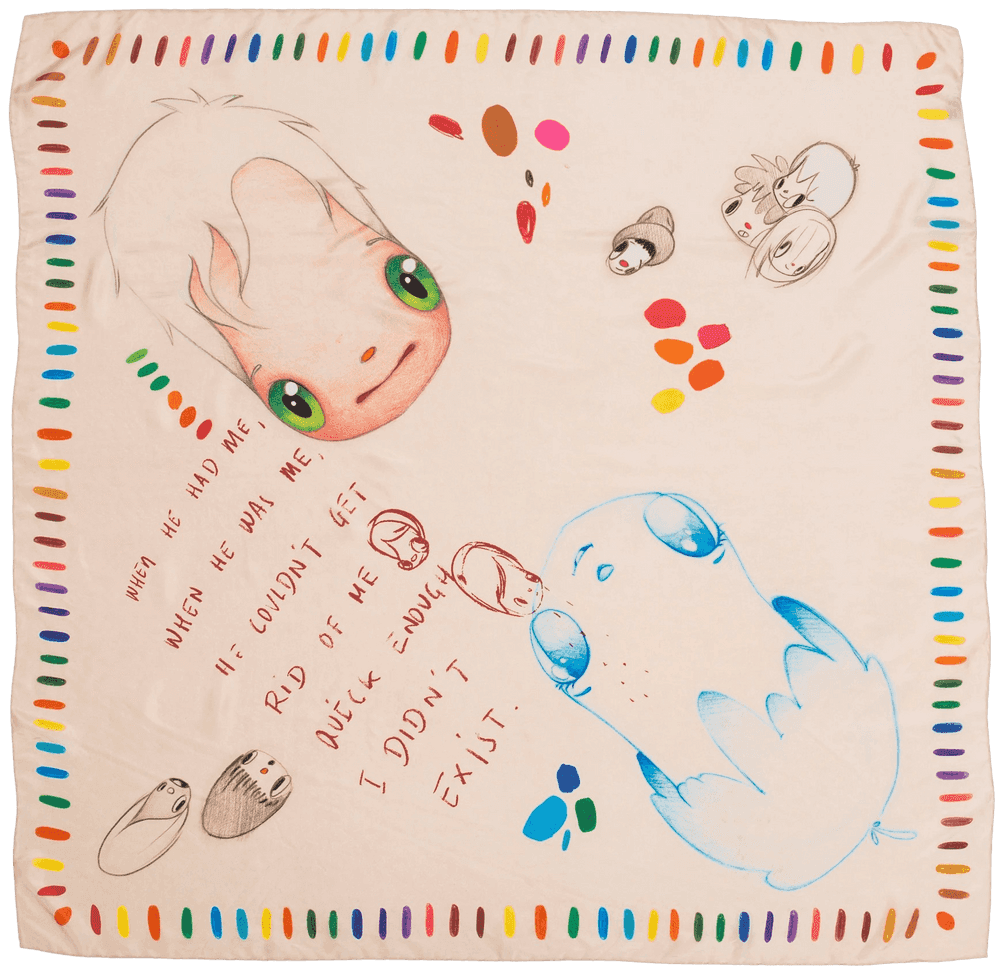 Javier Calleja, ‘When He Had Me...’, 2022, Collectible, Seda Habotai silk 8 mm, Dio Horia Gallery, 