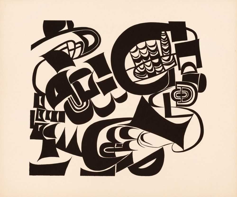 Jean Dewasne, ‘Composition III’, 1960, Print, Lithograph on Arches vellum paper, null, Numbered