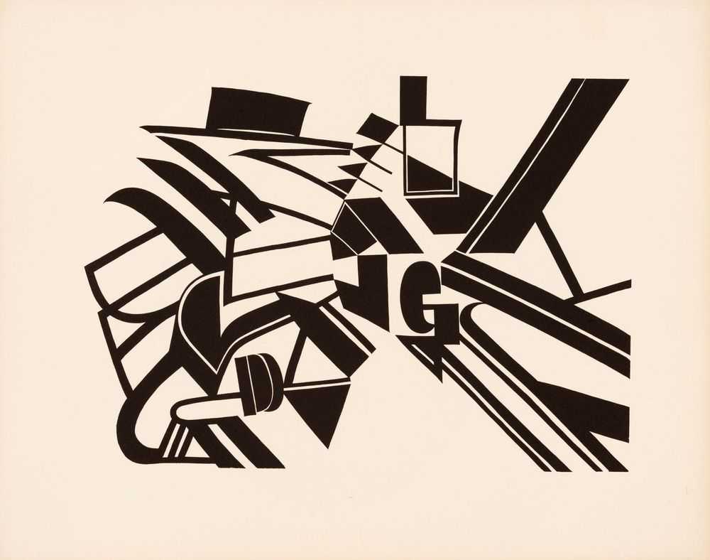 Jean Dewasne, ‘Composition IV’, 1960, Print, Lithograph on Arches vellum paper, null, Numbered