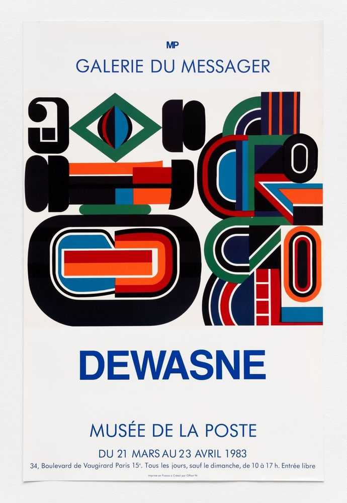 Jean Dewasne, ‘Musée de la Poste (Poster)’, 1983, Print, Print on paper, null, 