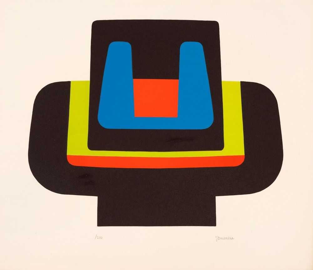 Jean Dewasne, ‘Salon de Mai’, 1969, Print, Lithograph on Arches vellum paper, null, Numbered
