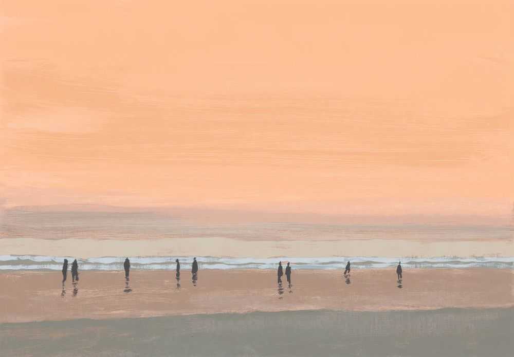 Jean Jullien, ‘Treguennec’, 09-12-2023, Print, 13 colours silkscreen print on Arena smooth naturel paper 250gsm, Mima, Numbered
