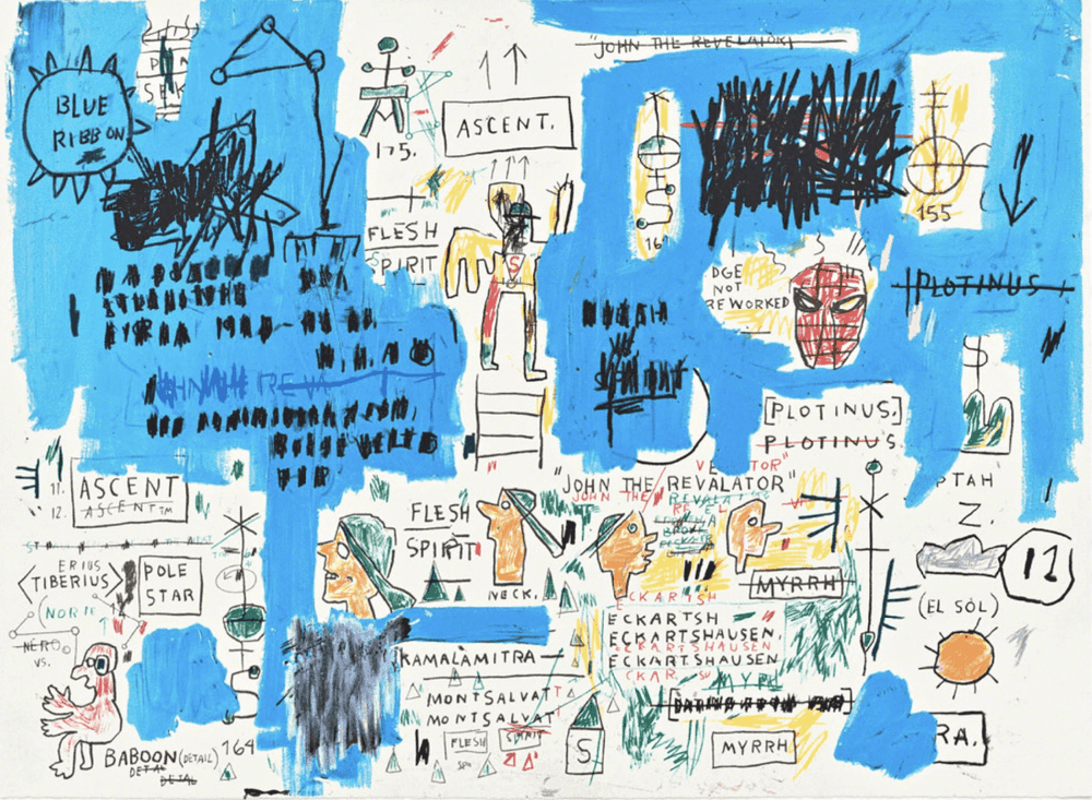 Jean-Michel Basquiat, ‘Ascent’, 2017, Print, Screen print on paper, The Estate of Jean-Michael Basquiat and Flatiron Editions, 