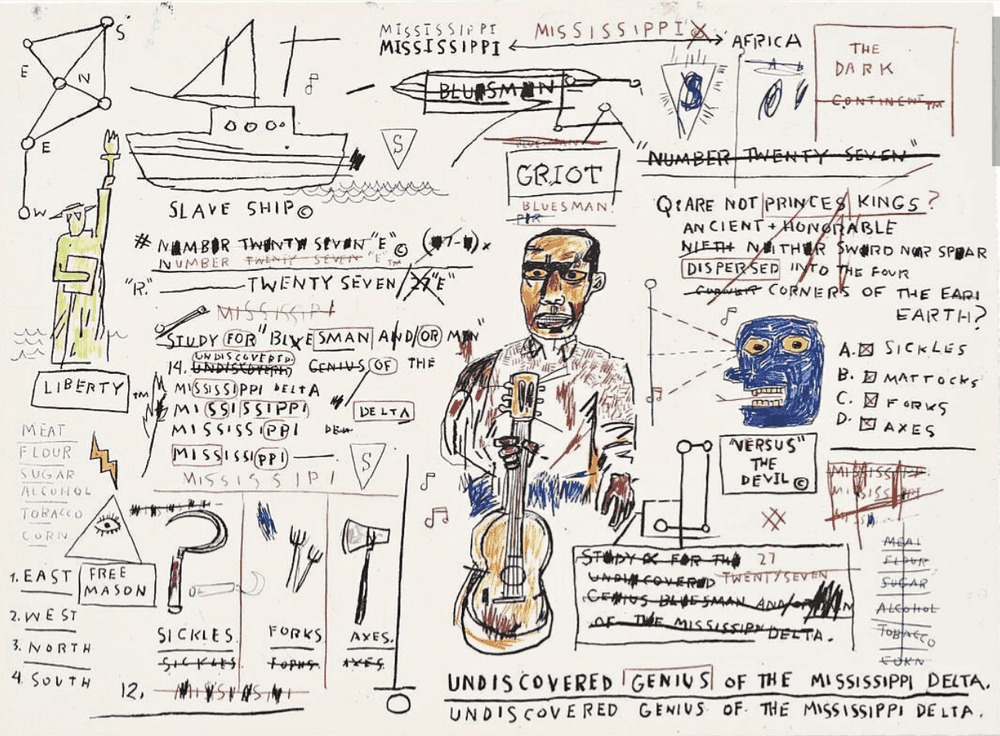 Jean-Michel Basquiat, ‘Undiscovered Genius’, 2019, Print, Screen print on paper, null, Numbered