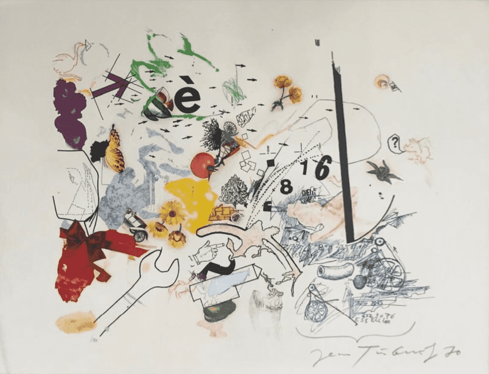 Jean Tinguely, ‘Essellier’, 1970, Print, Lithograph  on paper, null, 