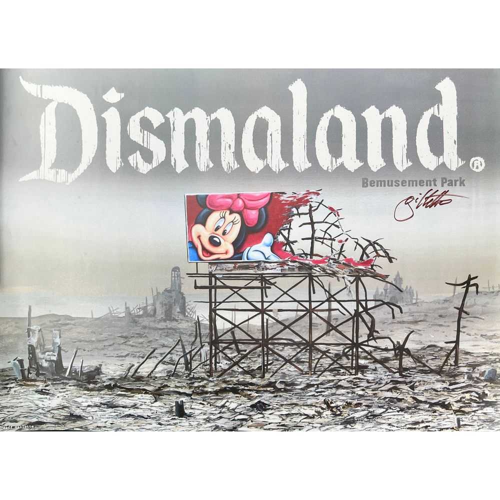 Jeff Gillette, ‘Bansky Dismaland Bemusement Park’, 2015, Print, Offset Lithograph on paper, null, 