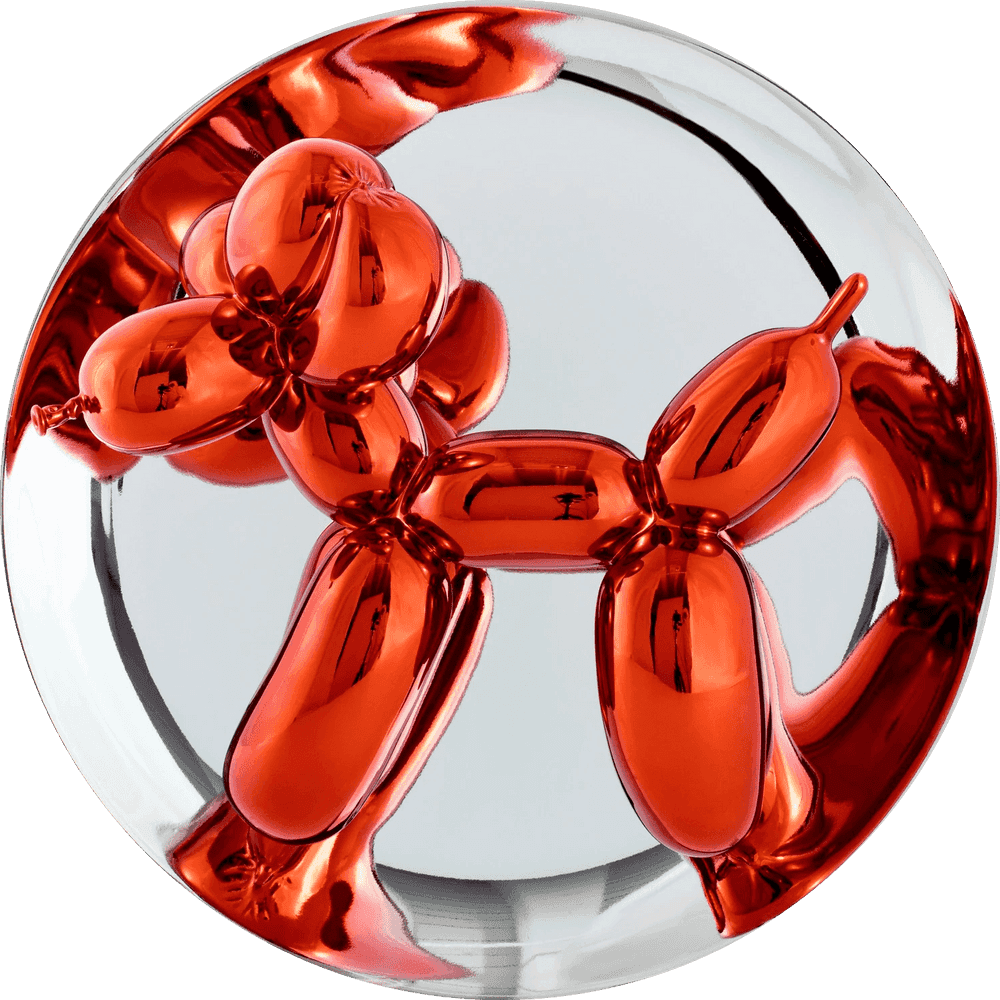 Jeff Koons, ‘Balloon Dog (Orange)’, 2016, Sculpture, Porcelain, MOCA Los Angeles, Numbered