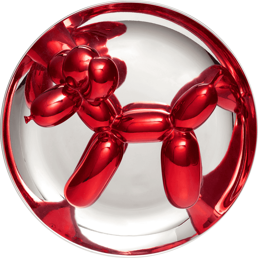 Jeff Koons, ‘Balloon Dog (Red)’, 1995, Sculpture, Porcelain, MOCA Los Angeles, Numbered