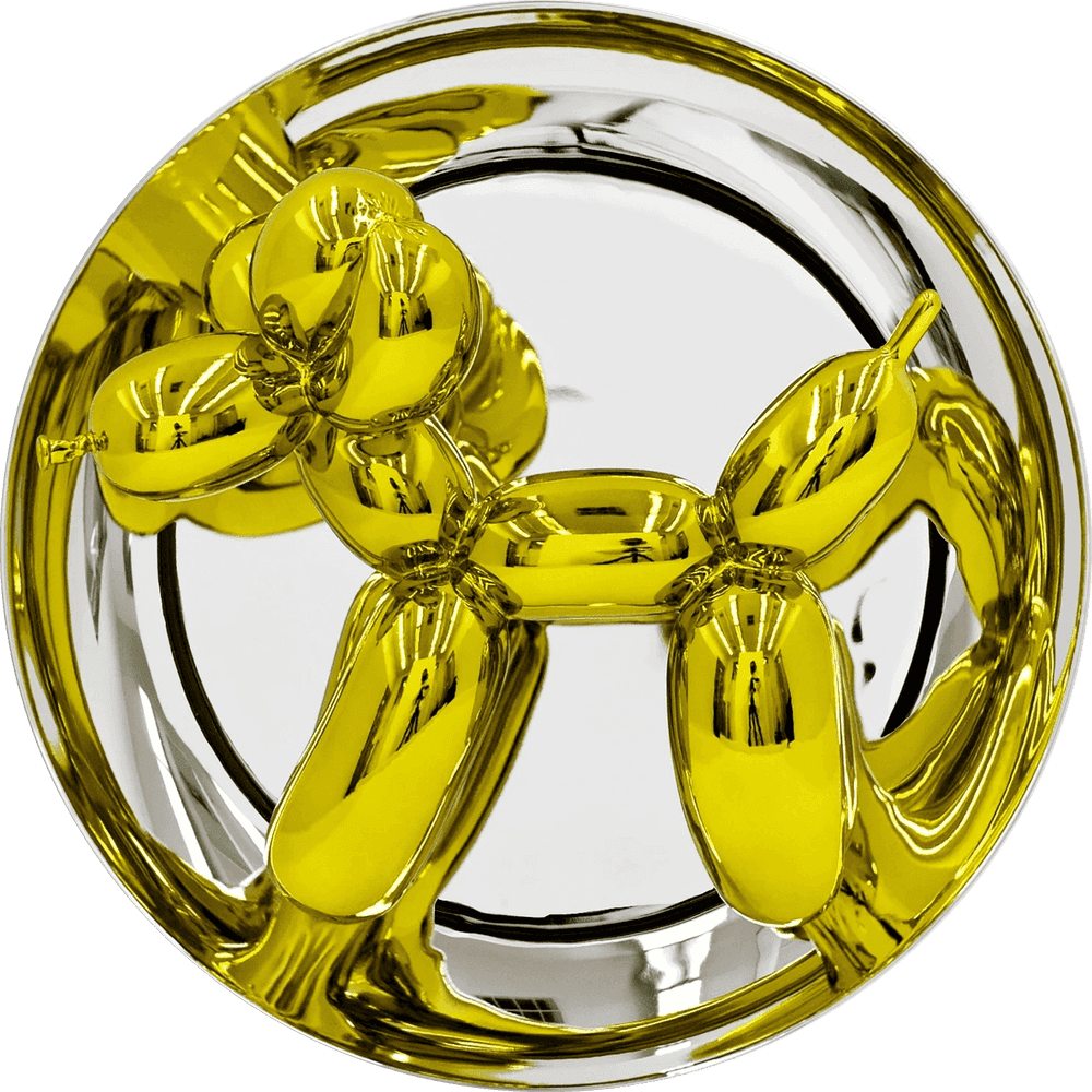 Jeff Koons, ‘Balloon Dog (Yellow)’, 2016, Sculpture, Porcelain, MOCA Los Angeles, Numbered