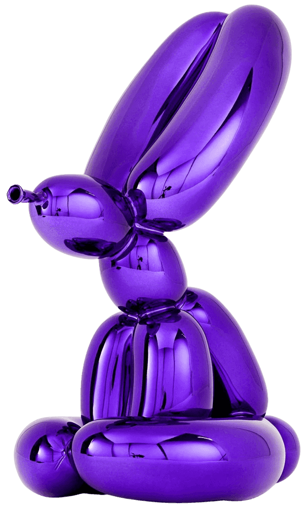 Jeff Koons, ‘Balloon Rabbit (Violet)’, 2017, Sculpture, Porcelain, Bernardaud, Numbered