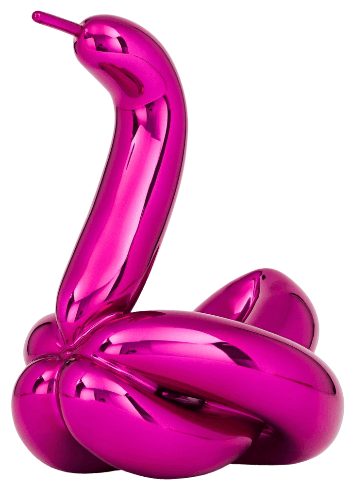 Jeff Koons, ‘Balloon Swan (Magenta)’, 2017, Sculpture, Porcelain, Bernardaud, Numbered