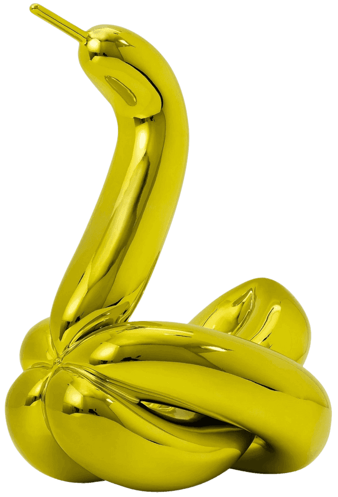 Jeff Koons, ‘Balloon Swan (Yellow)’, 2017, Sculpture, Porcelain, Bernardaud, Numbered