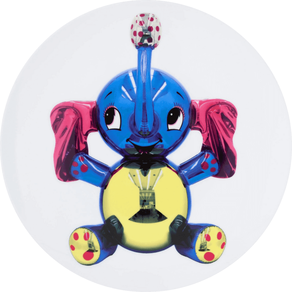 Jeff Koons, ‘Elephant Plate’, 2015, Collectible, Glazed Limoges porcelain in presentation box, Bernardaud, Numbered