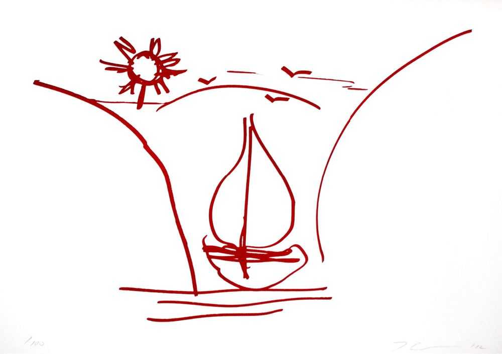 Jeff Koons, ‘Untitled (Antiquity Drawing)’, 29-11-2012, Print, Lithograph with silkscreen, Texte Zur Kunst, Numbered