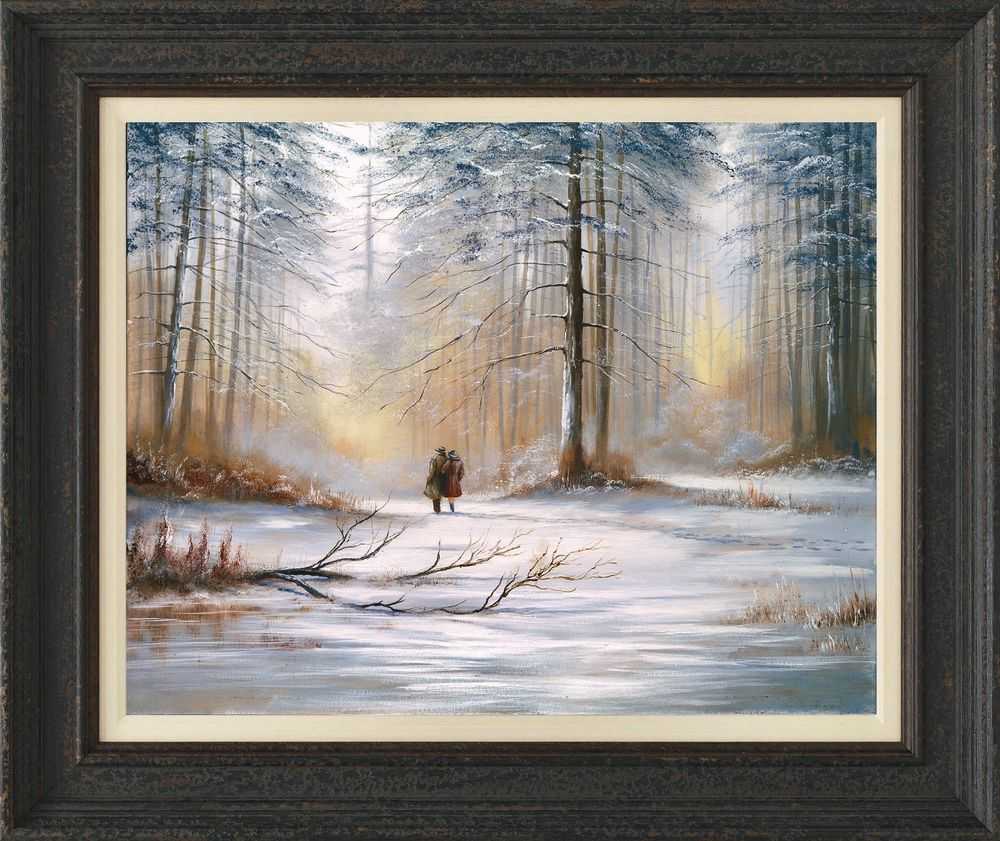 Jeff Rowland, ‘A Winter Stroll’, 2016, Print, Fine art print, Castle Fine Art, Numbered
