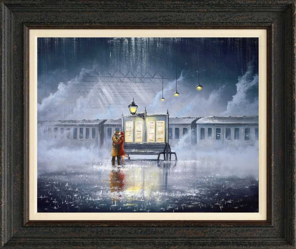 Jeff Rowland, ‘Last Train Home’, 2016, Print, Giclee On Canvas, Castle Fine Art, Numbered, Framed