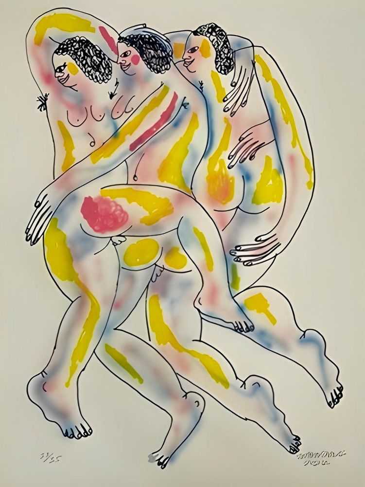 Jeffrey Cheung, ‘Untitled (2022)’, 01-11-2022, Print, Screen Print, Outpost Gallery, Handfinished