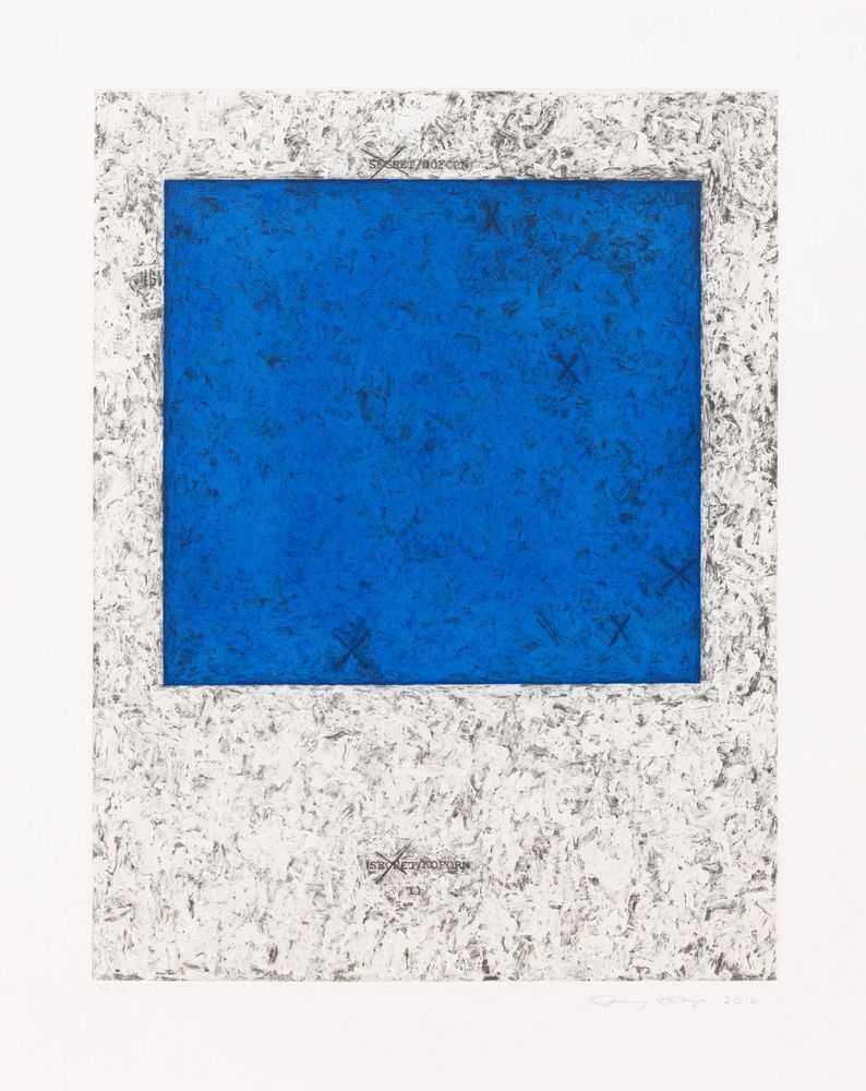 Jenny Holzer, ‘Conclusion (Blue)’, 2016, Print, Aquatint and white ground etchings, Pace Gallery, Numbered