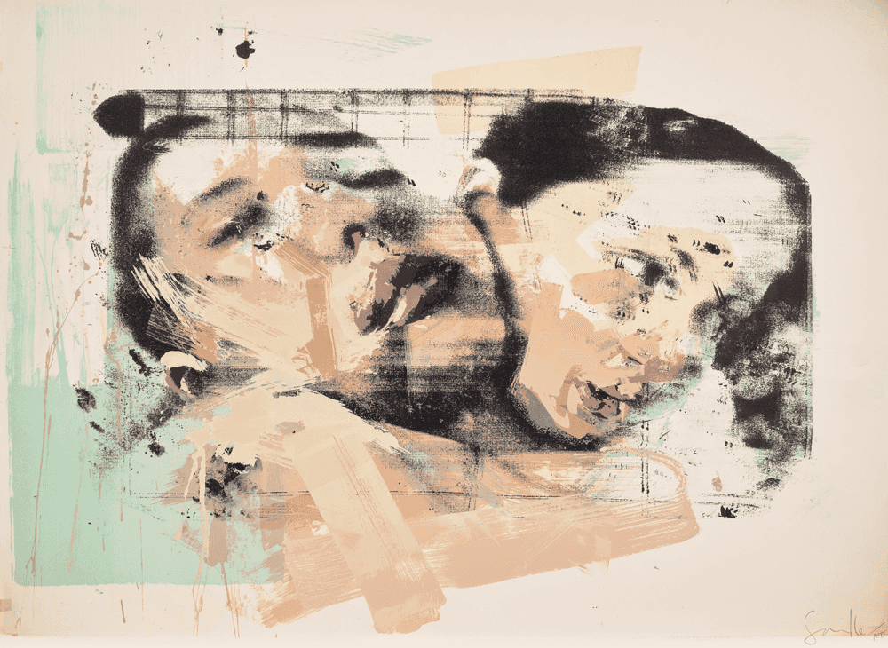 Jenny Saville, ‘Separates’, 2001, Print, Lithograph in colours, on Somerset Satin paper, the full sheet., null, Numbered