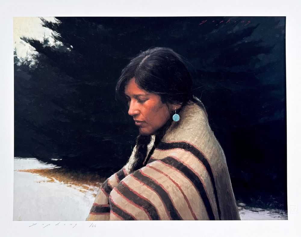 Jeremy Lipking, ‘Solitude’, 2024, Print, Archival pigment print on Moab Entrada 290 gsm cotton-rag paper., null, 